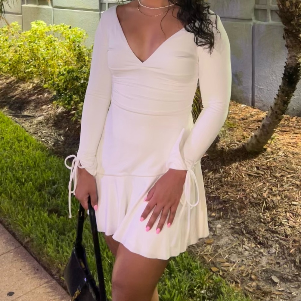 White dress